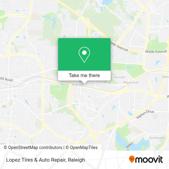 Lopez Tires & Auto Repair map
