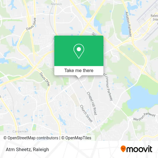 Atm Sheetz map