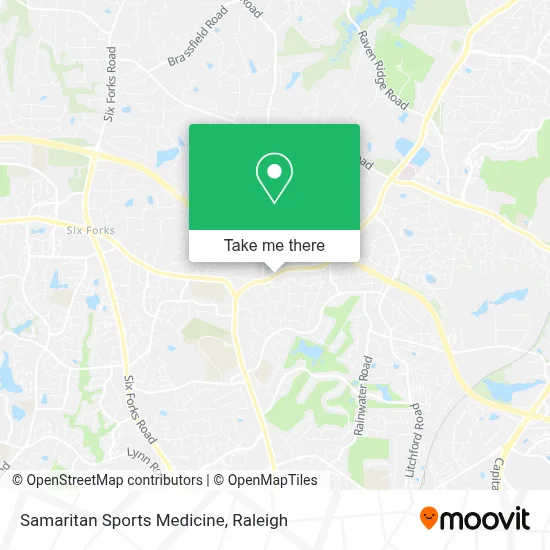 Samaritan Sports Medicine map