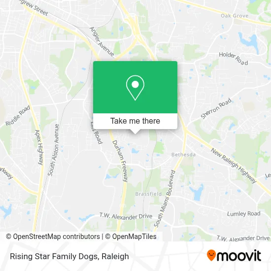 Rising Star Family Dogs map