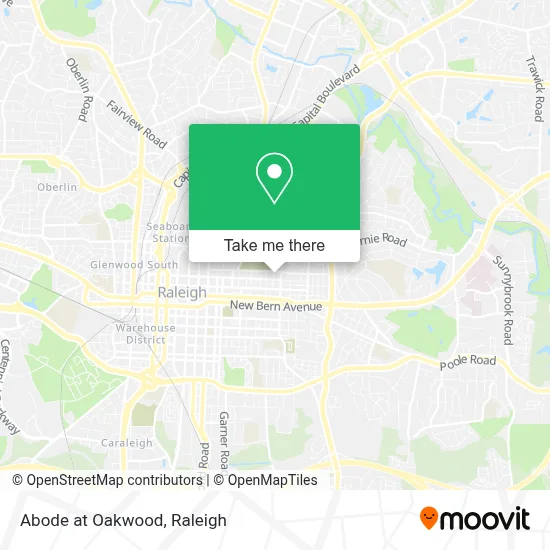 Abode at Oakwood map