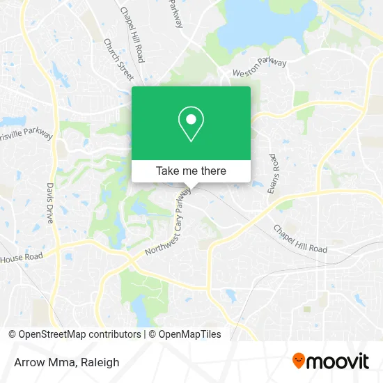 Arrow Mma map