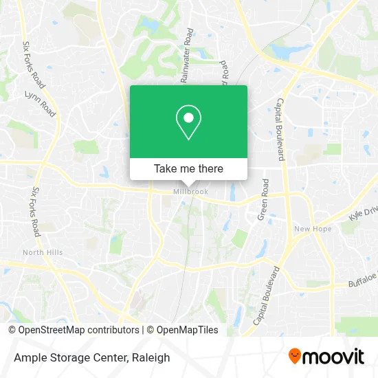Ample Storage Center map