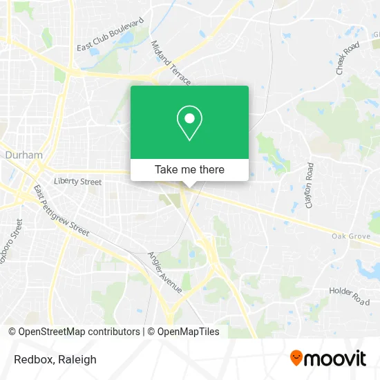 Redbox map