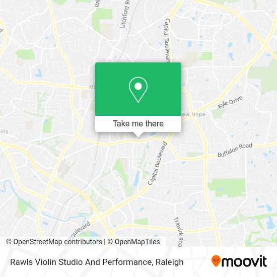 Rawls Violin Studio And Performance map