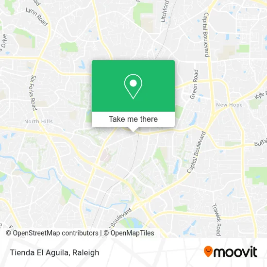 Tienda El Aguila map