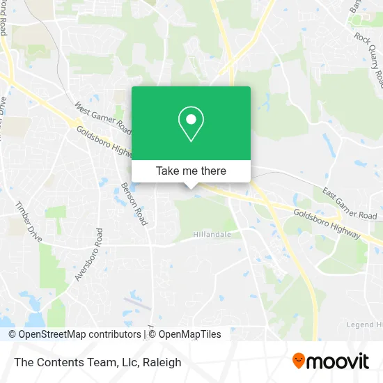 The Contents Team, Llc map