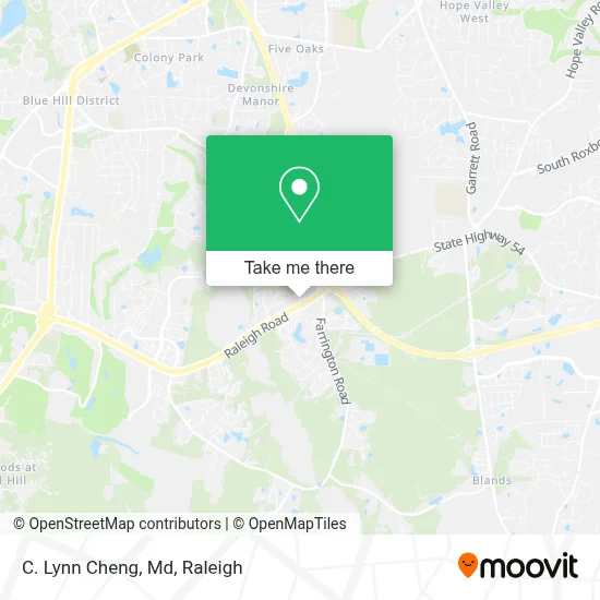 C. Lynn Cheng, Md map