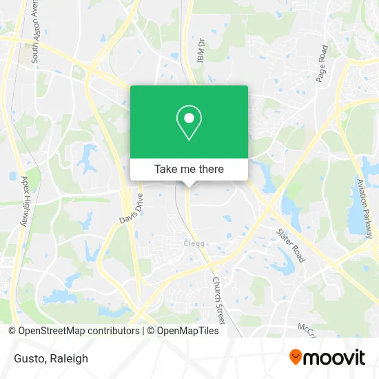 Gusto map