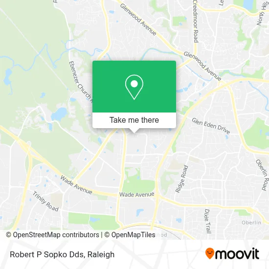 Robert P Sopko Dds map