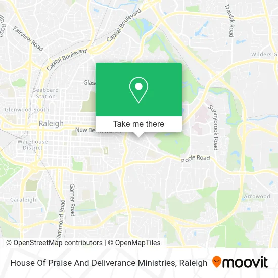 House Of Praise And Deliverance Ministries map