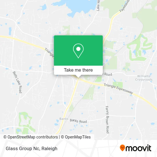 Glass Group Nc map