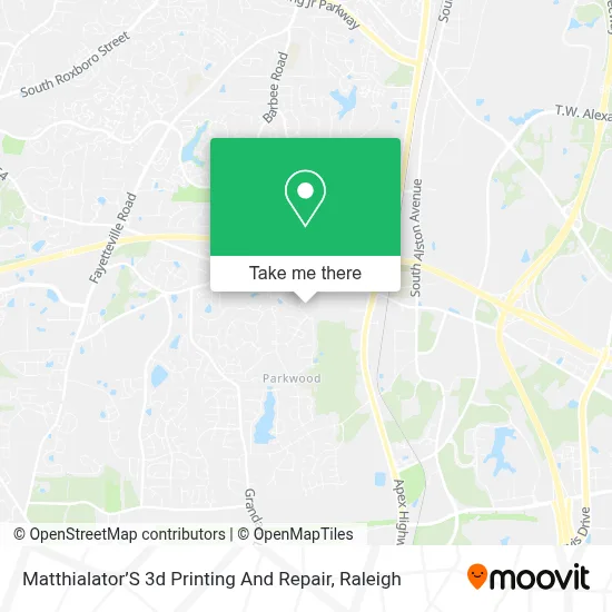 Matthialator’S 3d Printing And Repair map