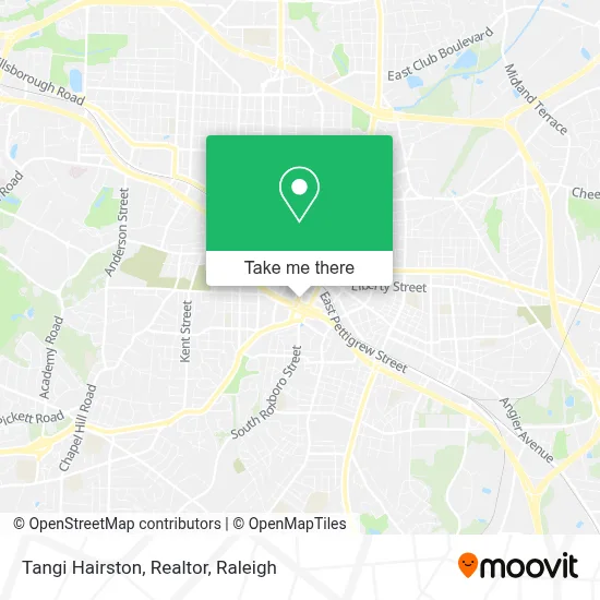 Tangi Hairston, Realtor map