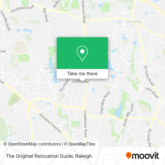 The Original Relocation Guide map