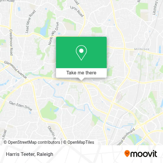 Harris Teeter map