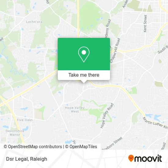 Dsr Legal map