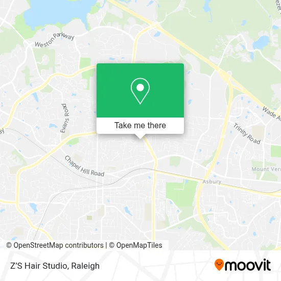 Z’S Hair Studio map