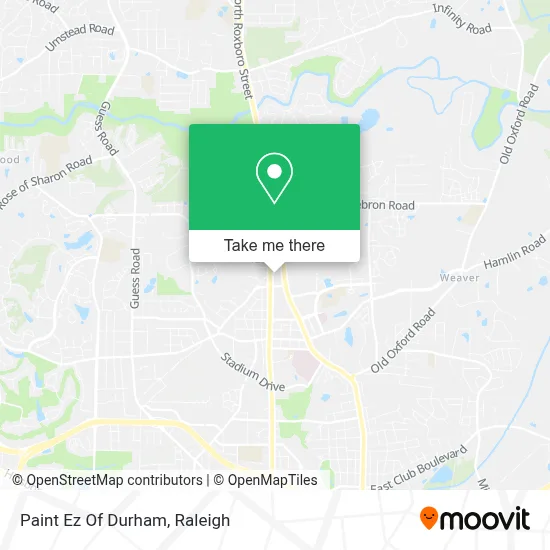 Paint Ez Of Durham map