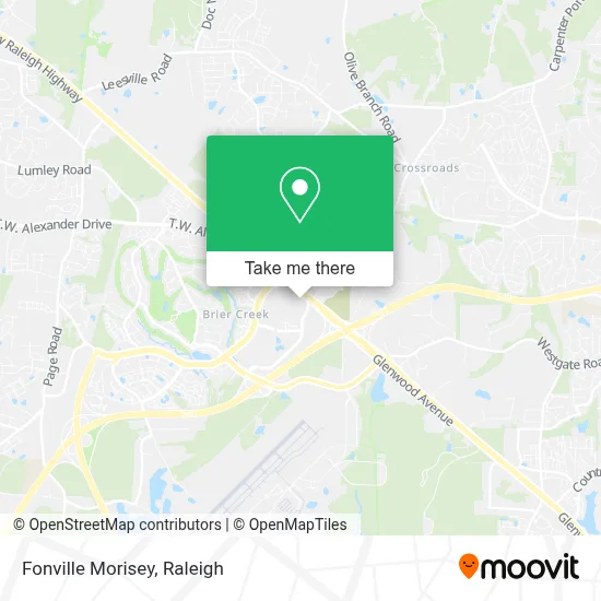 Fonville Morisey map