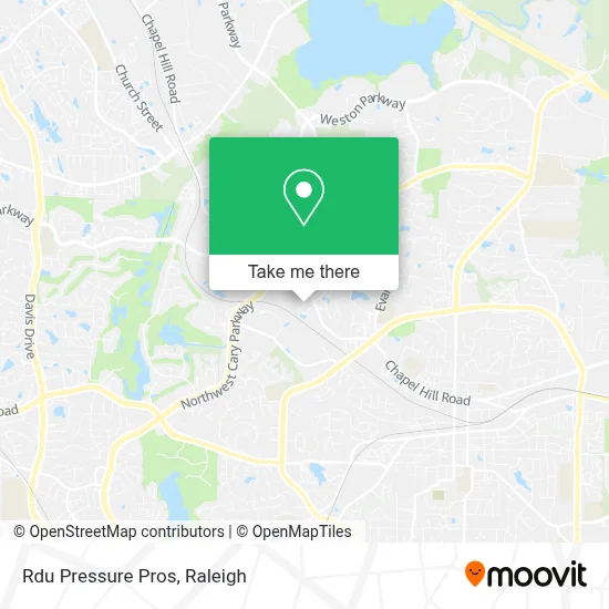 Rdu Pressure Pros map