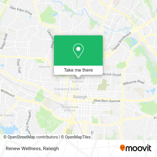 Renew Wellness map