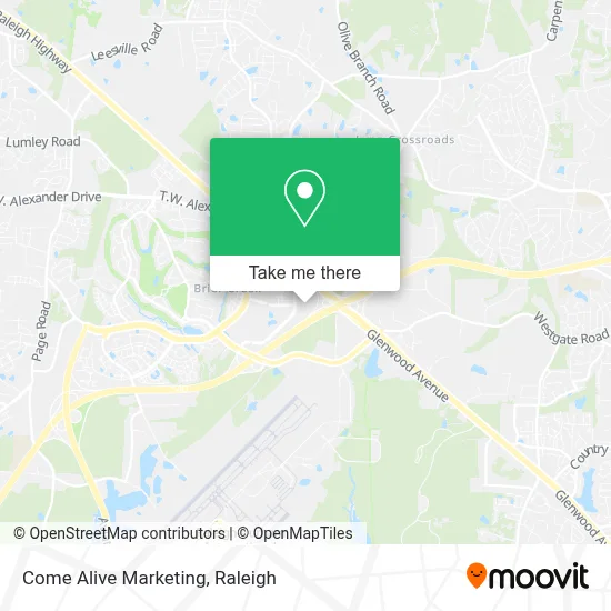 Come Alive Marketing map
