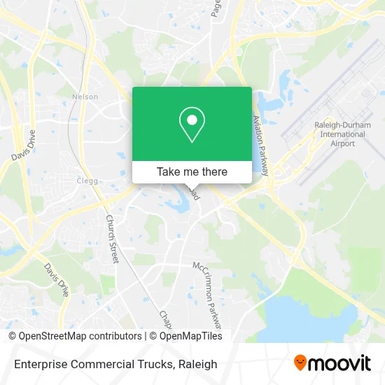 Enterprise Commercial Trucks map
