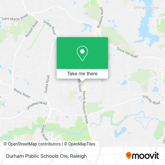 Durham Public Schools Cte map