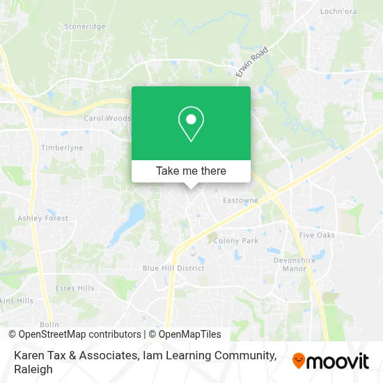 Karen Tax & Associates, Iam Learning Community map
