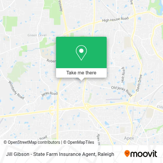 Mapa de Jill Gibson - State Farm Insurance Agent