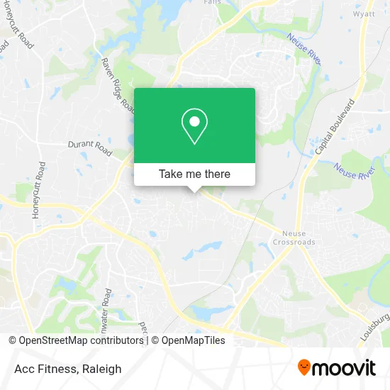 Acc Fitness map