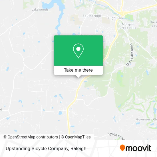 Upstanding Bicycle Company map