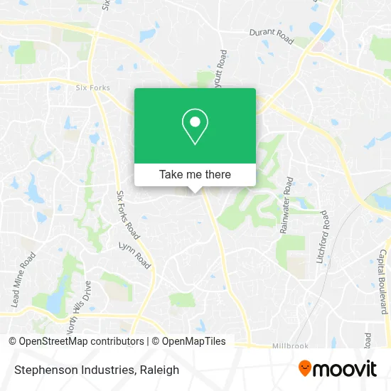 Stephenson Industries map