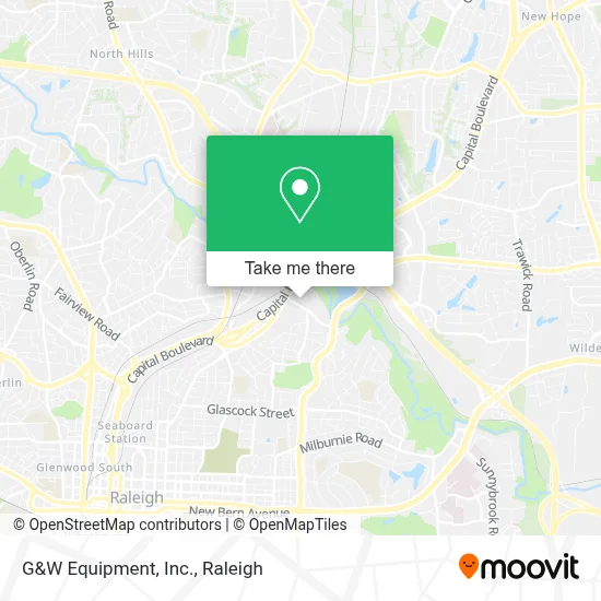 G&W Equipment, Inc. map