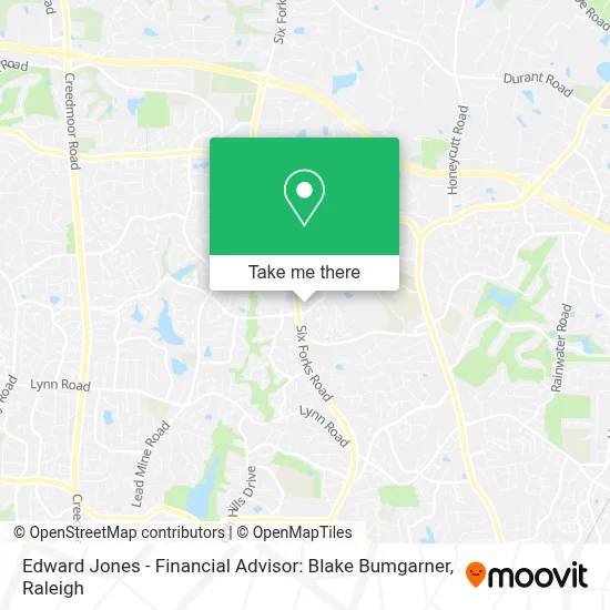 Edward Jones - Financial Advisor: Blake Bumgarner map