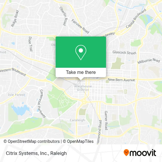 Citrix Systems, Inc. map