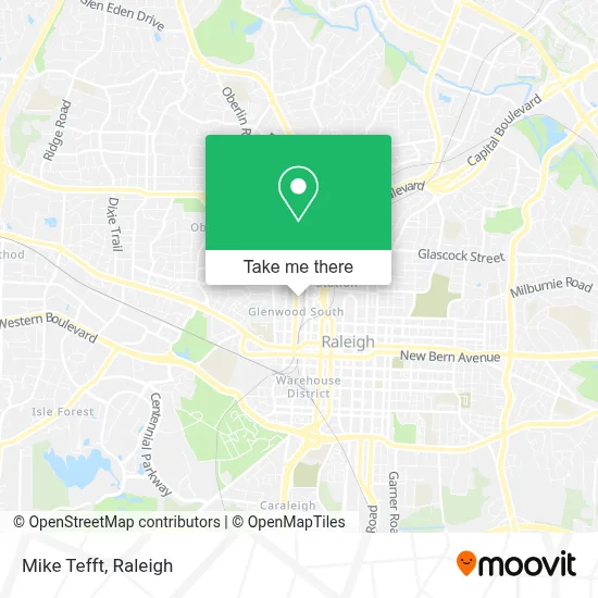 Mike Tefft map