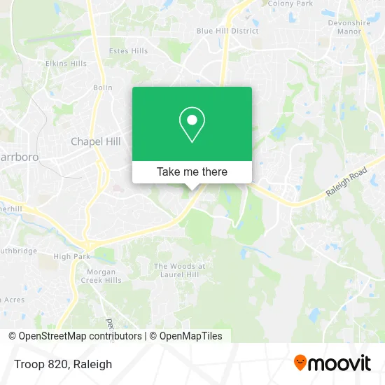 Troop 820 map