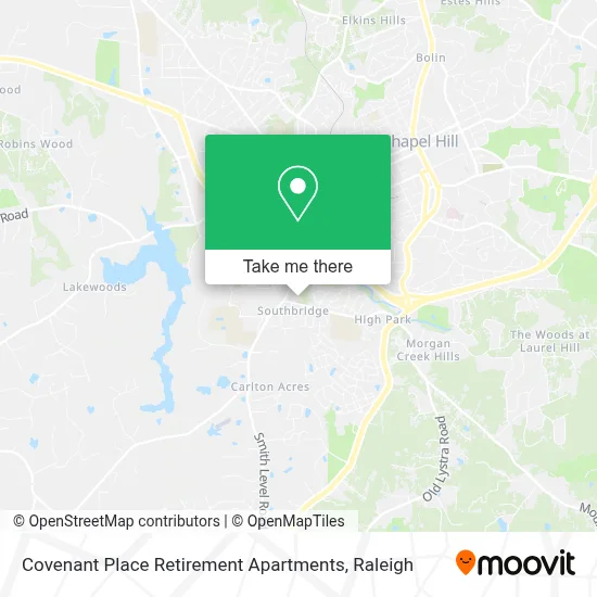Covenant Place Retirement Apartments map
