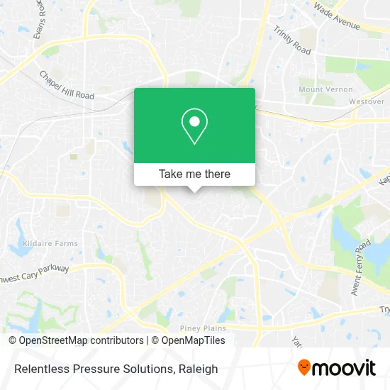 Relentless Pressure Solutions map