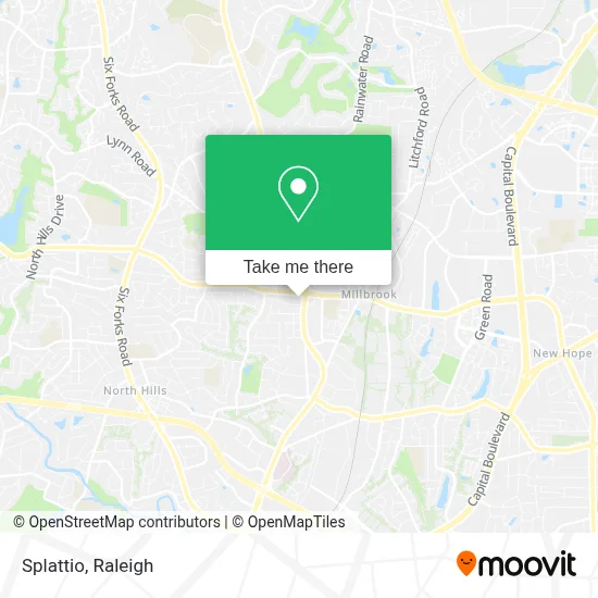 Splattio map