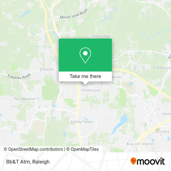 Bb&T Atm map