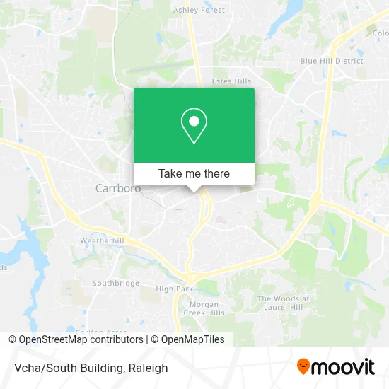 Vcha/South Building map