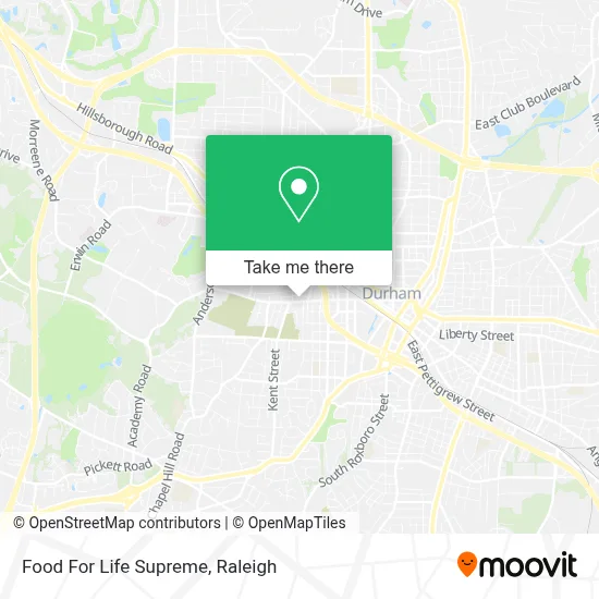 Food For Life Supreme map