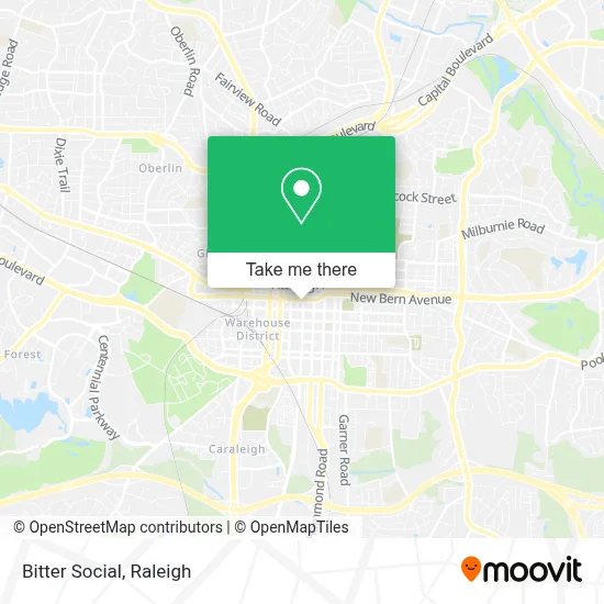 Bitter Social map
