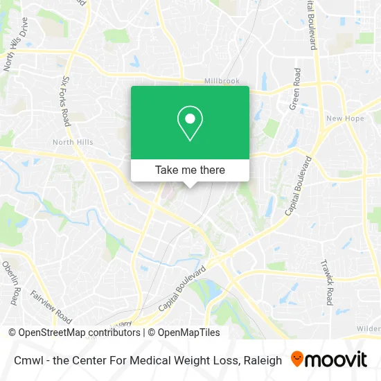 Cmwl - the Center For Medical Weight Loss map