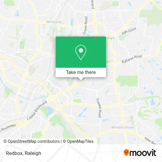 Redbox map