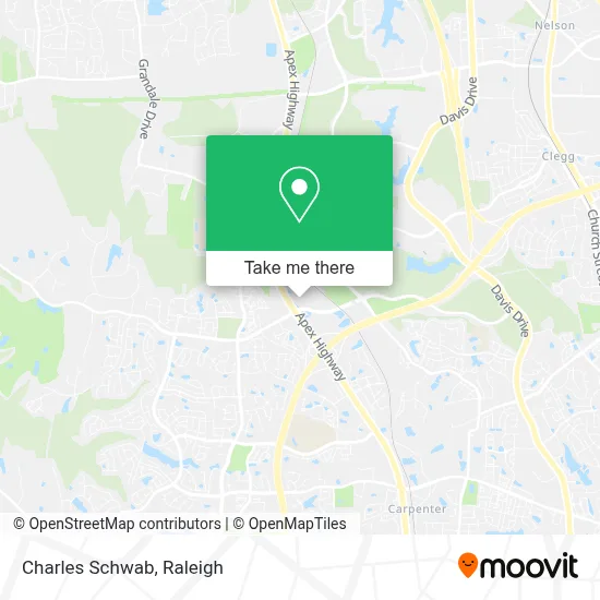 Charles Schwab map