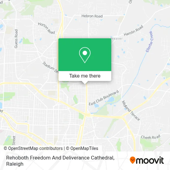 Rehoboth Freedom And Deliverance Cathedral map